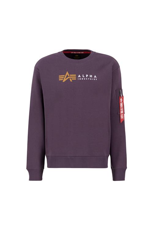 ALPHA INDUSTRIES Sweatshirt  blomme / mørkelilla / blandingsfarvet