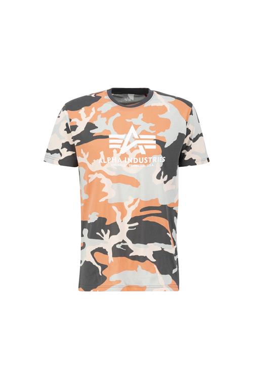 ALPHA INDUSTRIES Bluser & t-shirts 'Camo'  blandingsfarvet