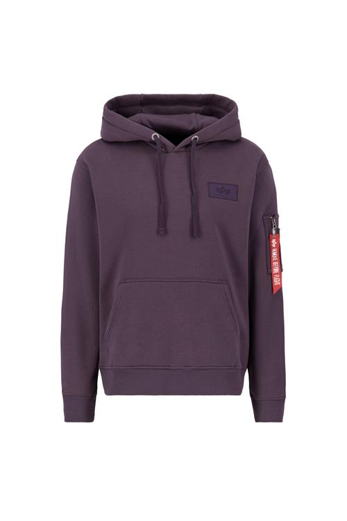 ALPHA INDUSTRIES Sweatshirt  lilla / sort