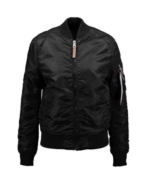 ALPHA INDUSTRIES Overgangsjakke 'MA 1 VF 59'  sort