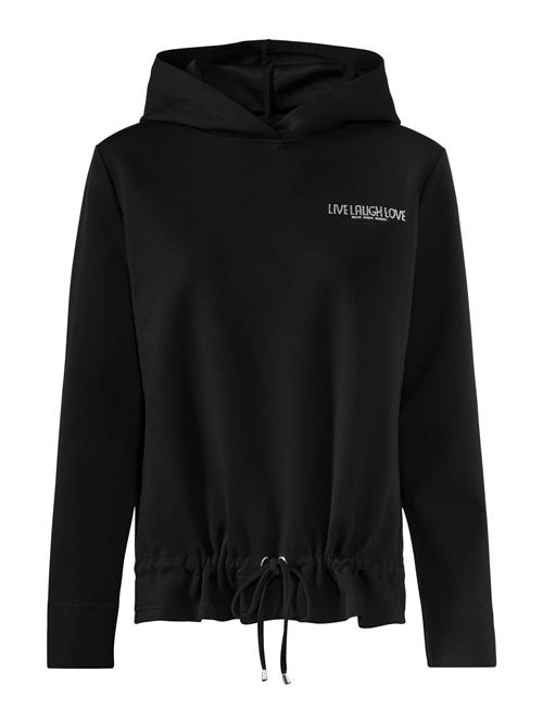 heine Sweatshirt  sort / hvid