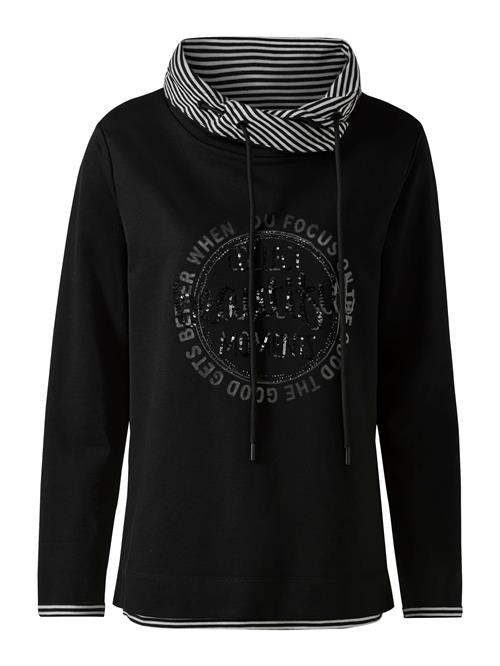 Se heine Sweatshirt  sort / hvid ved About You