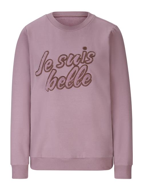 heine Sweatshirt  brun / rosé / gammelrosa