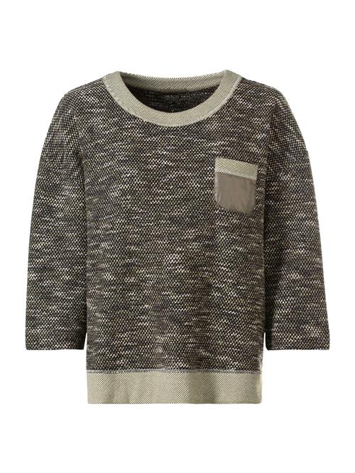 Se heine Pullover  khaki / oliven / hvid ved About You