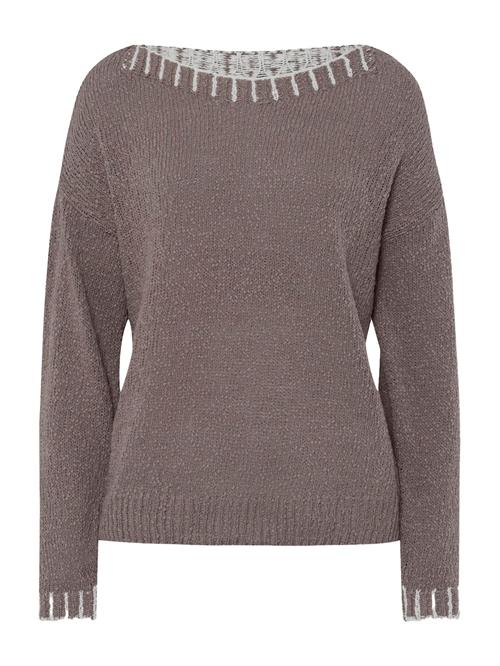 heine Pullover  turkis / taupe