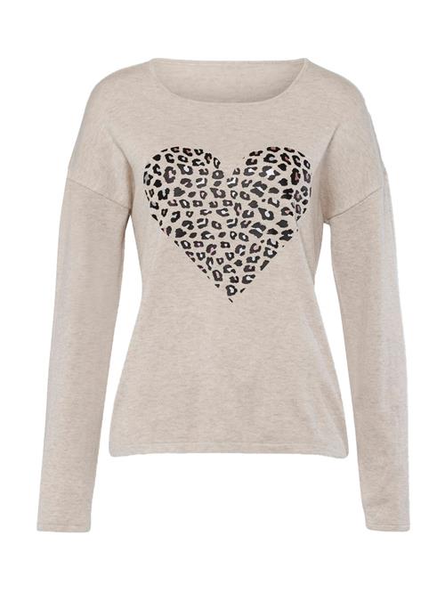heine Pullover  sand / brun / sort