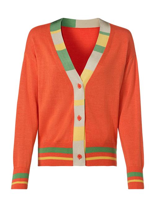 heine Cardigan  gul / grøn / orange