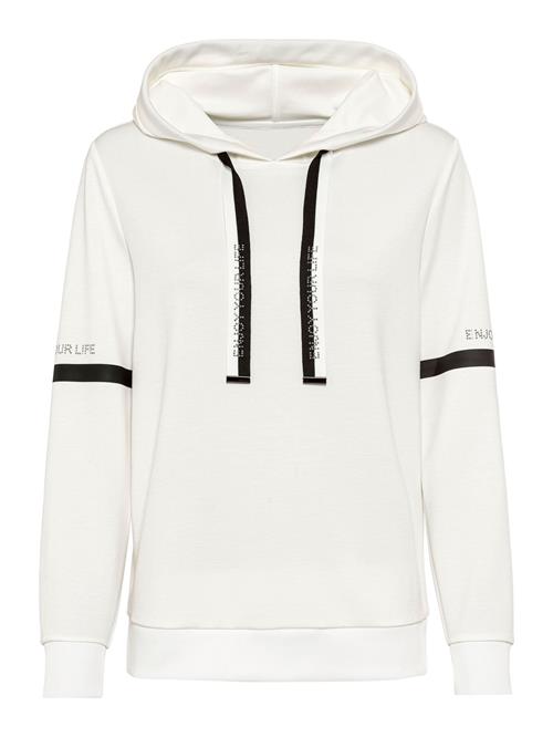 heine Sweatshirt  sort / hvid