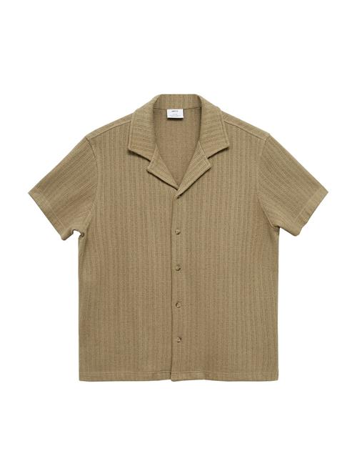 MANGO MAN Skjorte 'Corbo'  khaki