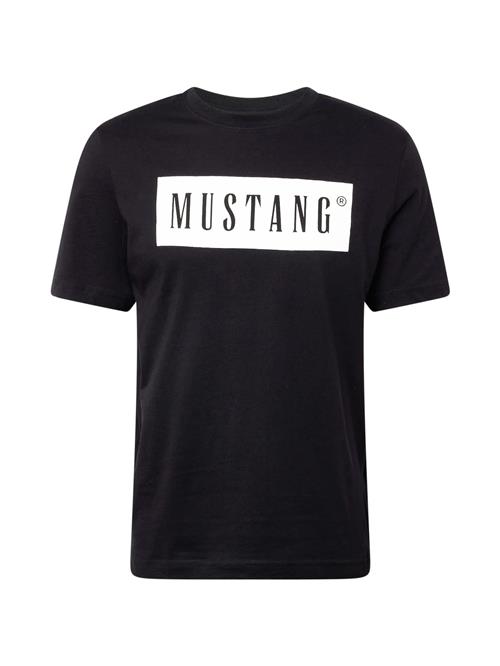 MUSTANG Bluser & t-shirts 'Austin'  sort / offwhite