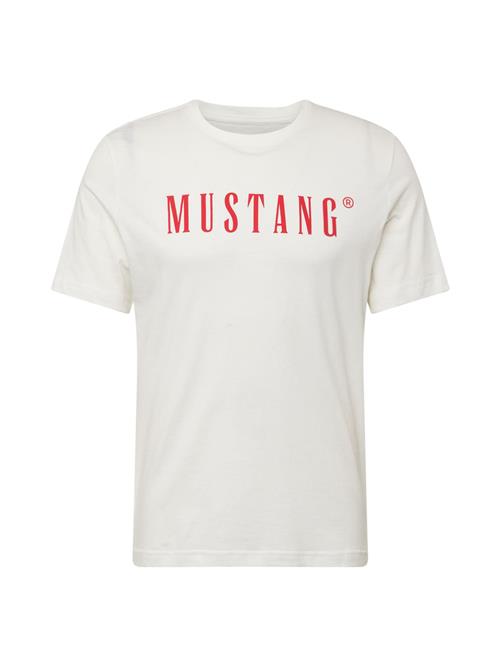 MUSTANG Bluser & t-shirts 'Austin'  rød / offwhite