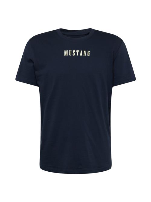 MUSTANG Bluser & t-shirts 'Austin'  navy / lysegrøn / hvid