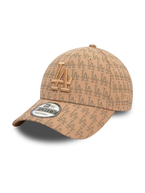 NEW ERA Hætte 'TEAM MONOGRAM 9FORTY LOSDOD'  beige / mørkebeige