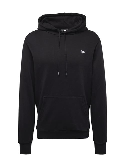 NEW ERA Sweatshirt 'ESSENTLS'  sort / hvid