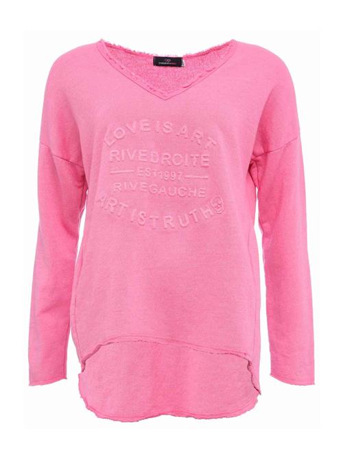 Se Zwillingsherz Sweatshirt 'Love is Art'  pink ved About You