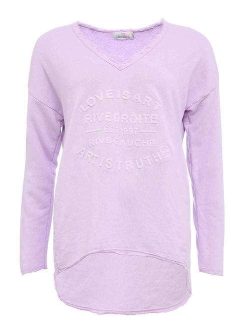 Se Zwillingsherz Sweatshirt 'Love is Art'  lilla ved About You