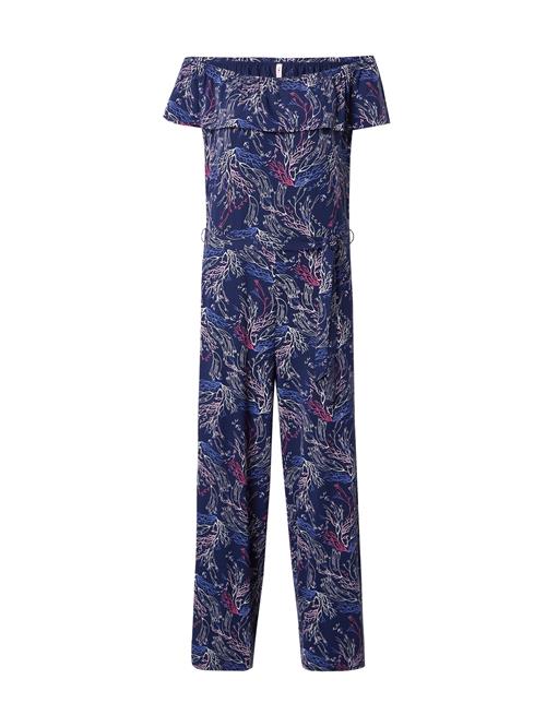 Se Blutsgeschwister Jumpsuit 'Hula Moo Moo'  creme / navy / mørkeblå / lys pink ved About You