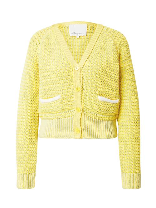 3.1 Phillip Lim Cardigan  gul / hvid