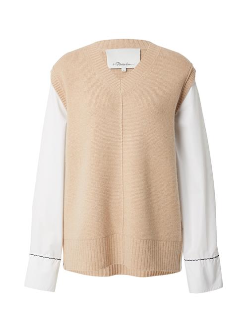 3.1 Phillip Lim Pullover  sand / hvid