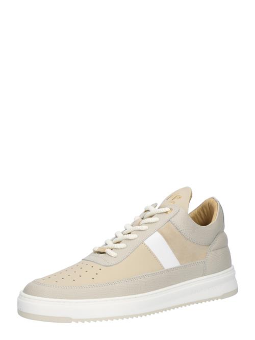 Filling Pieces Sneaker low 'Game Lux'  beige / mørkebeige / hvid