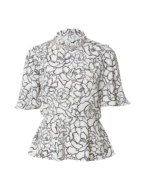 River Island Bluse  sort / hvid