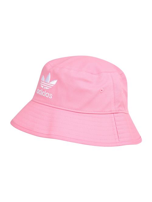 ADIDAS ORIGINALS Hat 'Adicolor Trefoil'  pink / hvid