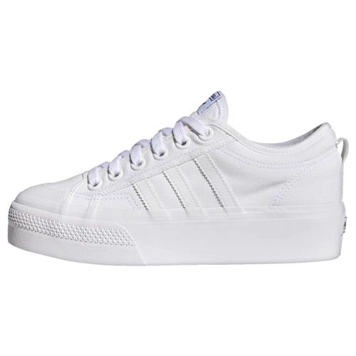 Se ADIDAS ORIGINALS Sneaker low 'Nizza Platform'  hvid ved About You