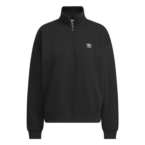 Se ADIDAS ORIGINALS Sweatshirt 'Essentials'  sort / hvid ved About You