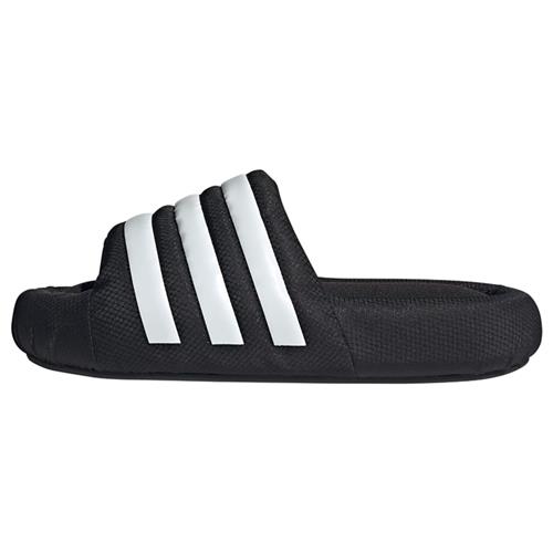 Se ADIDAS ORIGINALS Pantoletter 'Adilette'  sort / hvid ved About You