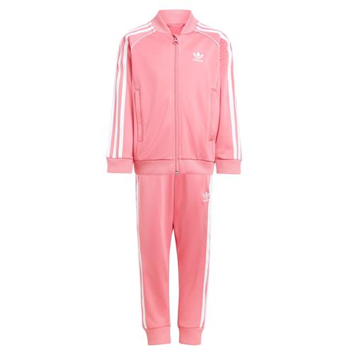 ADIDAS ORIGINALS Joggingdragt 'Adicolor'  lys pink / hvid