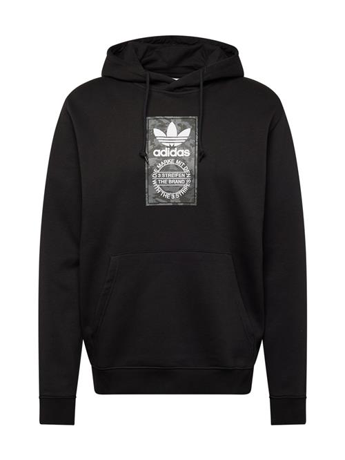 Se ADIDAS ORIGINALS Sweatshirt  antracit / mørkegrå / sort / hvid ved About You