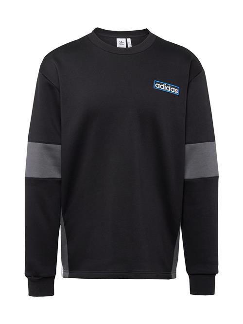 ADIDAS ORIGINALS Sweatshirt 'Adibreak'  azur / grå / sort / hvid