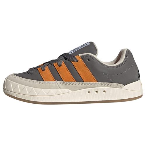 ADIDAS ORIGINALS Sneaker low 'Adimatic'  grå / orange