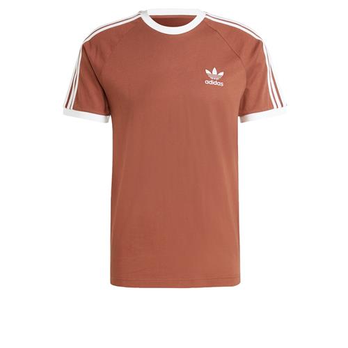 ADIDAS ORIGINALS Bluser & t-shirts 'Adicolor Classics'  brun / hvid