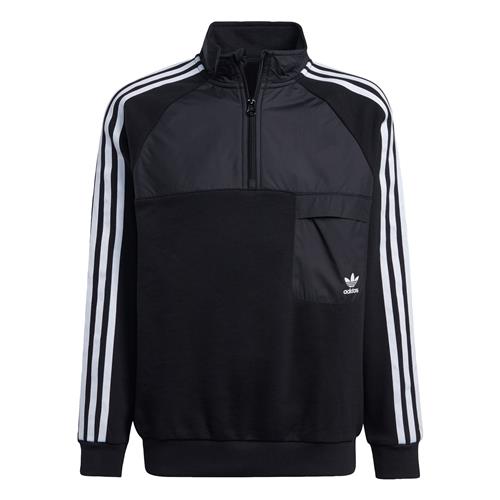 ADIDAS ORIGINALS Sweatshirt 'Trefoil'  sort / hvid