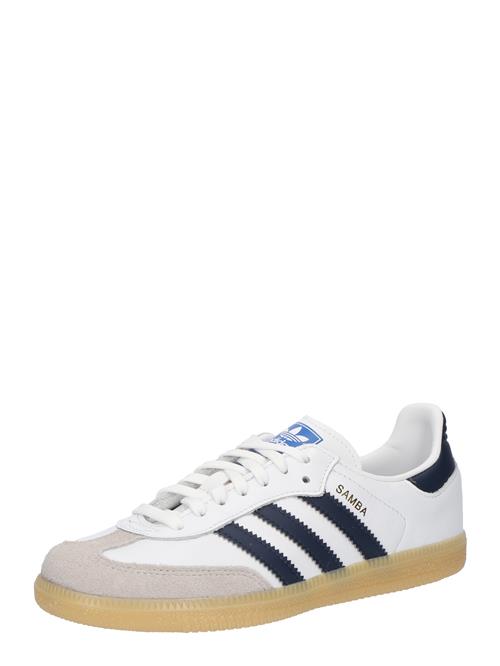 Se ADIDAS ORIGINALS Sneakers 'Samba'  marin / guld / taupe / hvid ved About You