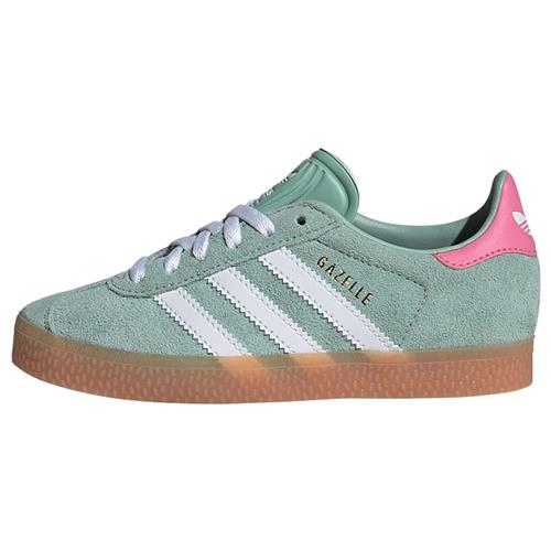 Se ADIDAS ORIGINALS Sneakers 'Gazelle'  pastelgrøn / pink / hvid ved About You