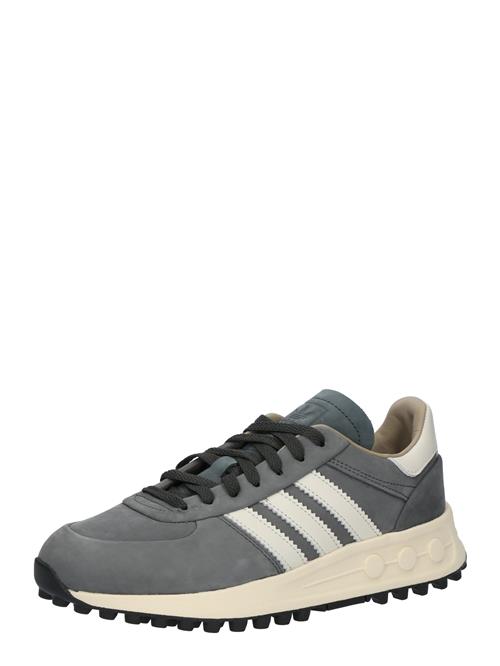 ADIDAS ORIGINALS Sneaker low 'LA TRAINER'  mørkegrå / hvid