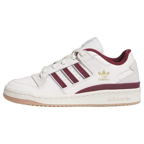 ADIDAS ORIGINALS Sneaker low 'Forum'  guld / sølvgrå / bordeaux / hvid