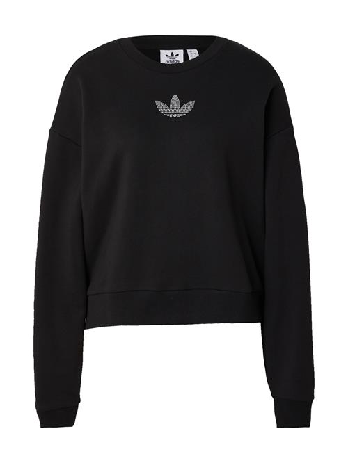 ADIDAS ORIGINALS Sweatshirt 'BLING'  sort / sølv