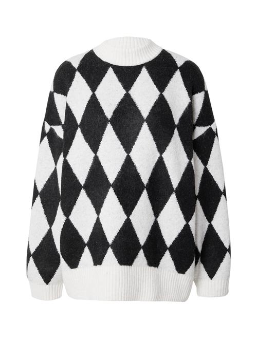 Monki Pullover  sort / hvid