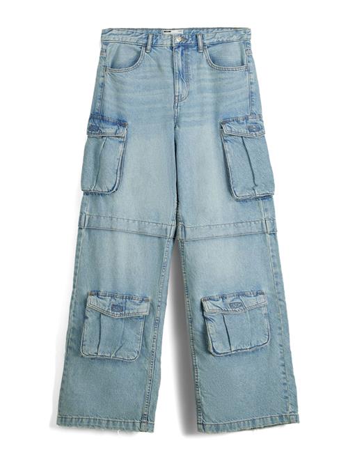 Bershka Cargojeans  blue denim