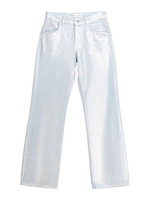 Bershka Jeans  pastelblå / sølv