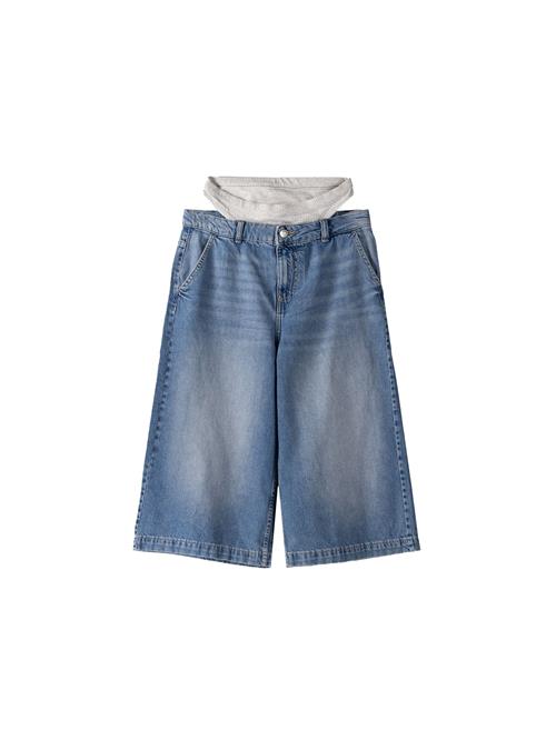 Bershka Jeans  blue denim / lysegrå