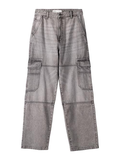 Bershka Cargojeans  grey denim