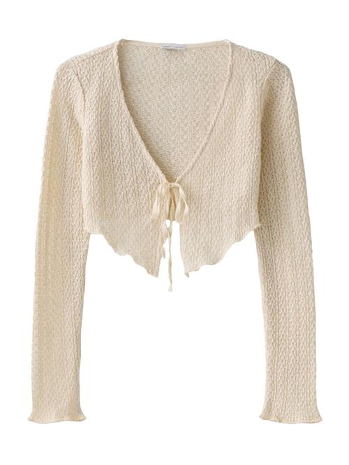 Se Bershka Cardigan  creme ved About You