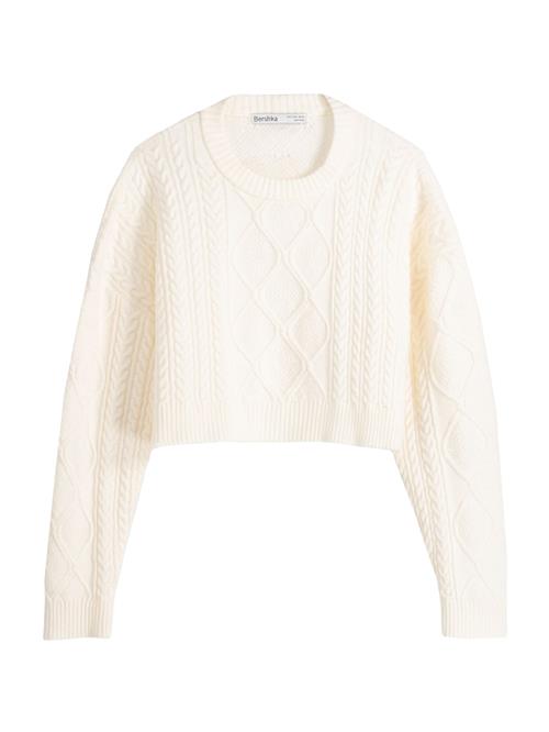 Bershka Pullover  uldhvid