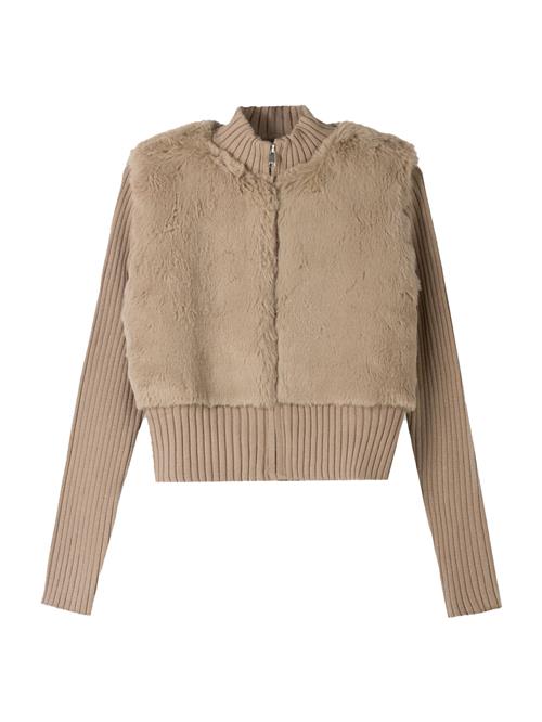 Bershka Cardigan  mørkebeige