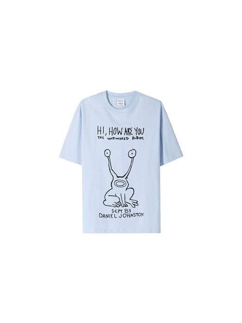 Se Bershka Bluser & t-shirts  lyseblå / sort ved About You