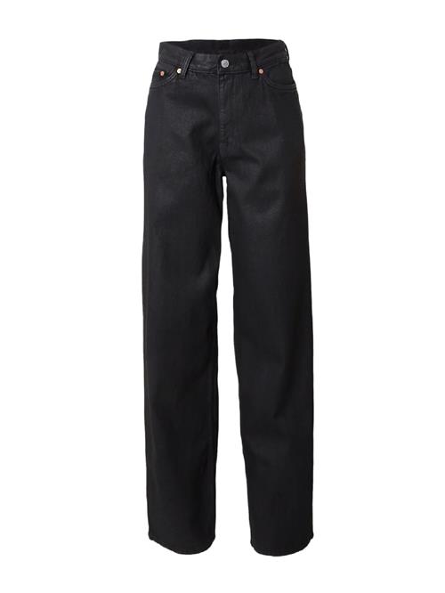 Se WEEKDAY Jeans 'Rail'  black denim ved About You